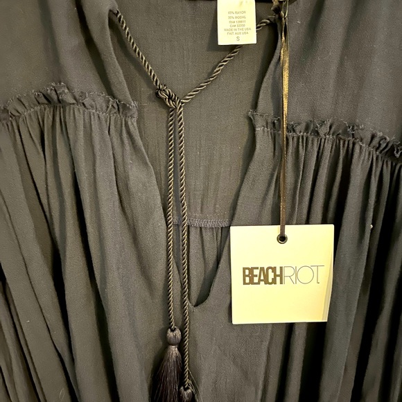 Beach Riot Other - Beach swim cover up. Beautiful navy. Never worn. New with tags. This is a dress.